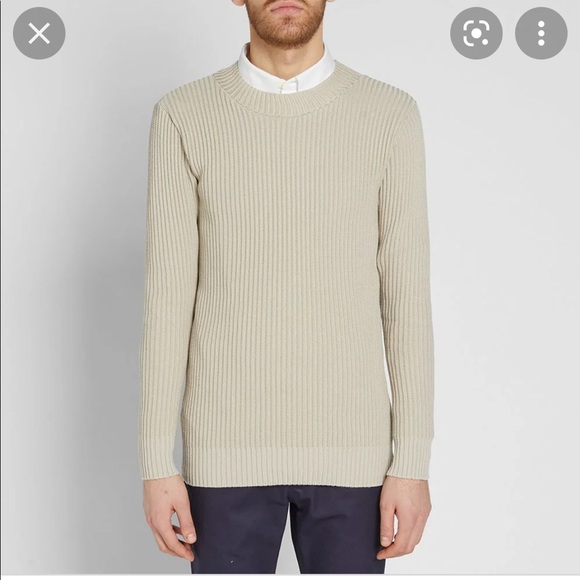 S.N.S Herning Patent crew neck beige L - Picture 6 of 6